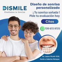 Diseño de sonrisa personalizado DiSmile